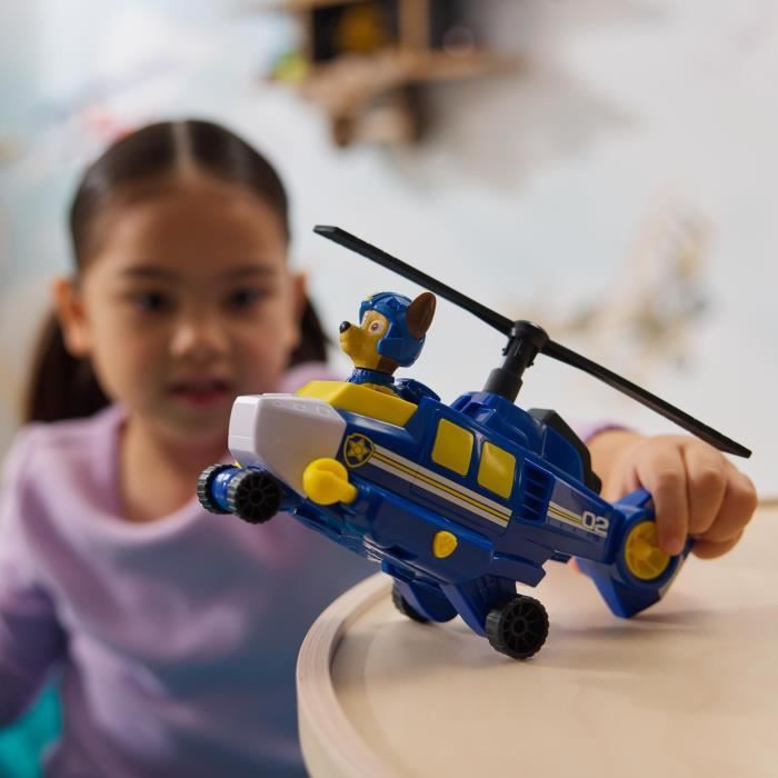 SPIN MASTERVEHICLE + CHASE AIR RESCUE FIGURE PAW Patrol
