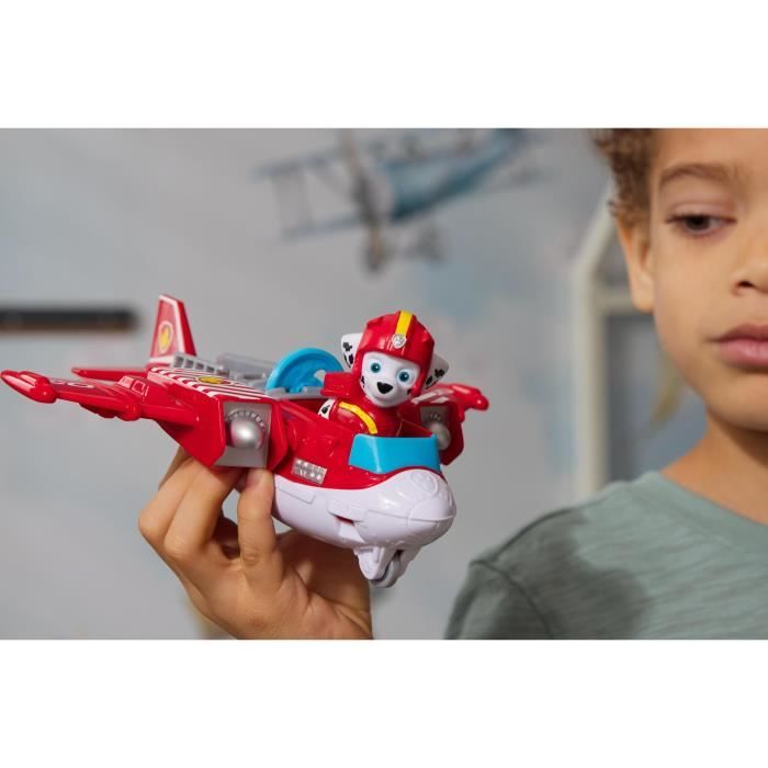 SPIN MASTERVEHICLE + MARCUS AIR RESCUE FIGURE PAW Patrol