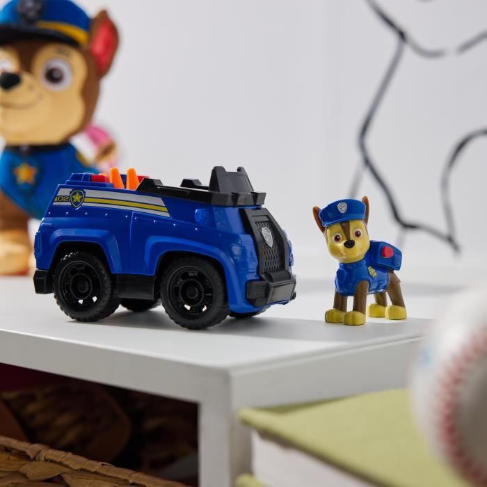 SPIN MASTERVEHICLE + CHASE FIGURE PAW Patrol