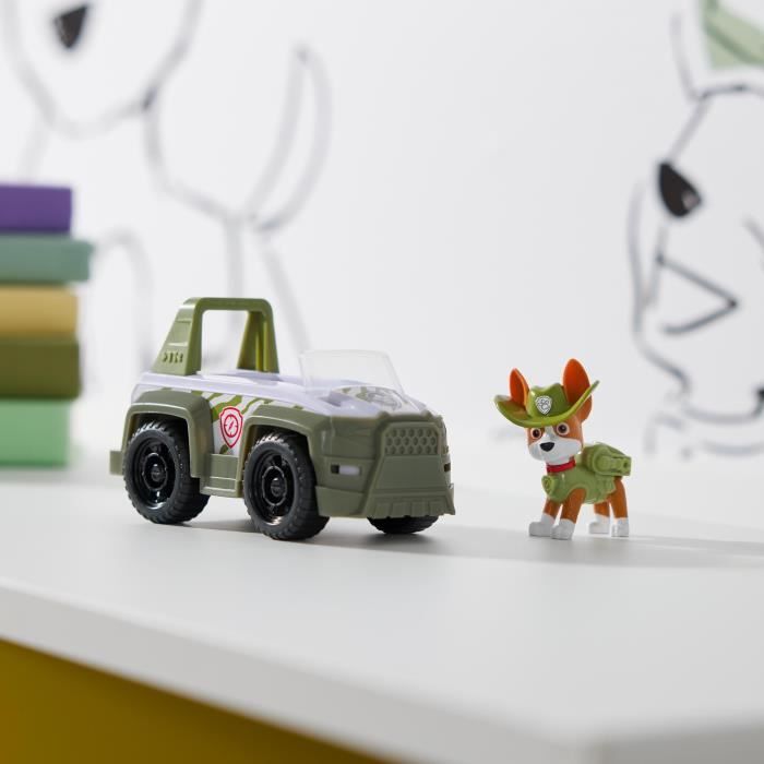 SPIN MASTERVEHICLE + TRACKER FIGURE PAW Patrol