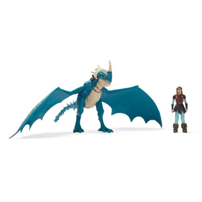 SPIN MASTER PACK DRAGON AND VIKING 25 CM STORM Dragons Movie