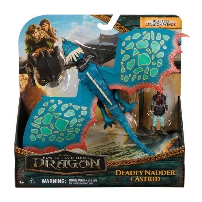 SPIN MASTER PACK DRAGON AND VIKING 25 CM STORM Dragons Movie