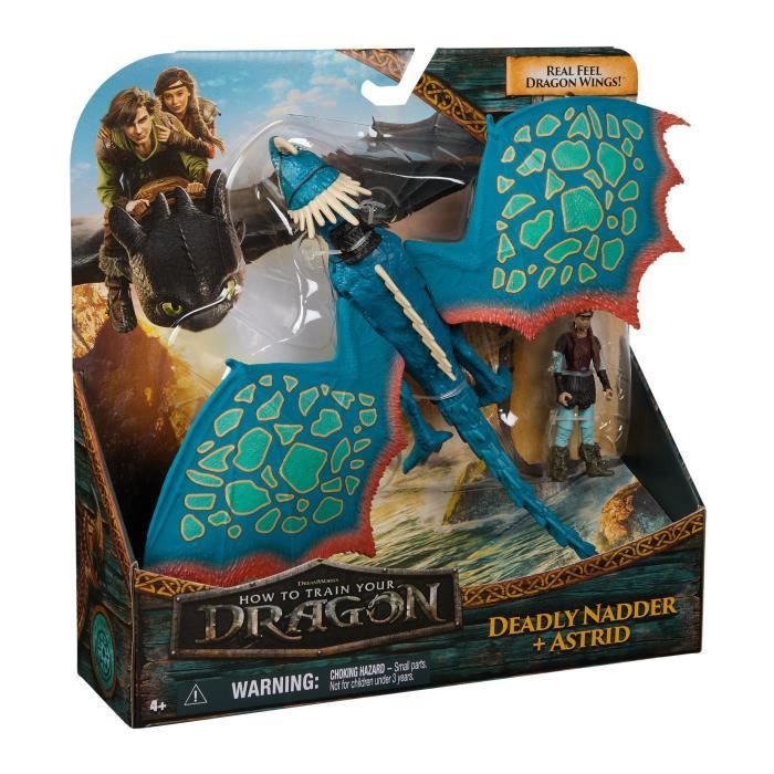 SPIN MASTER PACK DRAGON AND VIKING 25 CM STORM Dragons Movie