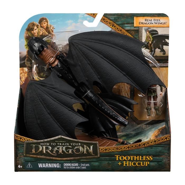 SPIN MASTER PACK DRAGON AND VIKING 25 CM KROKMOU Dragons Movie
