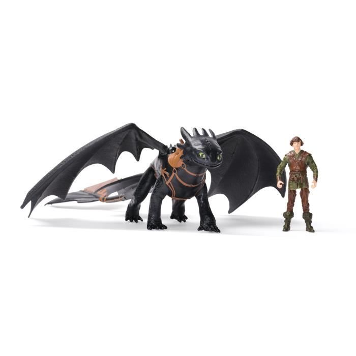 SPIN MASTER PACK DRAGON AND VIKING 25 CM KROKMOU Dragons Movie