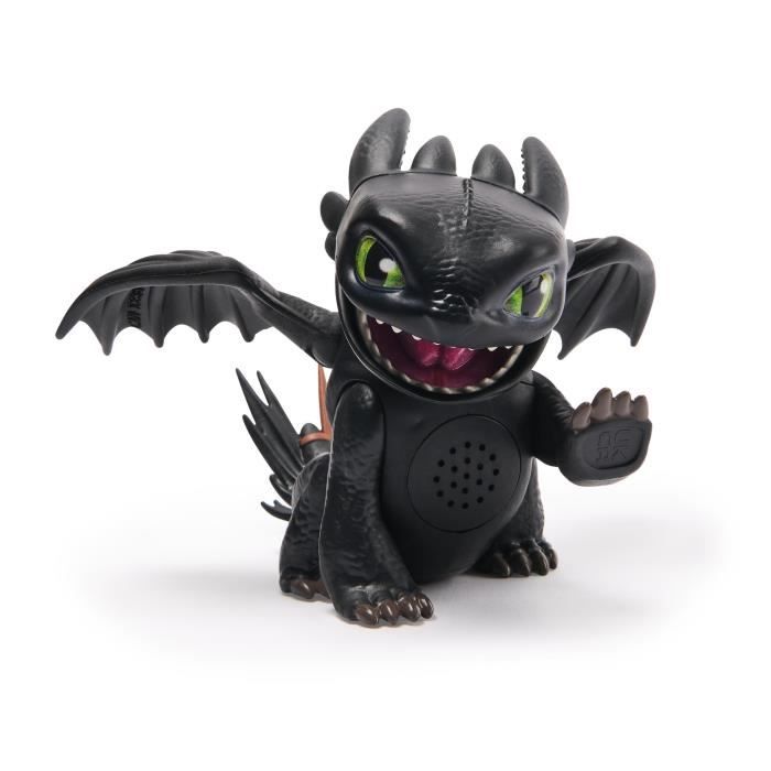 SPIN MASTER MINI INTERACTIVE DRAGON TOOTHLESS Dragons Movie