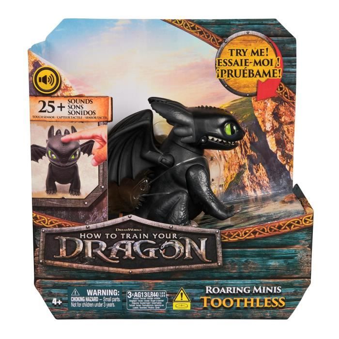 SPIN MASTER MINI INTERACTIVE DRAGON TOOTHLESS Dragons Movie