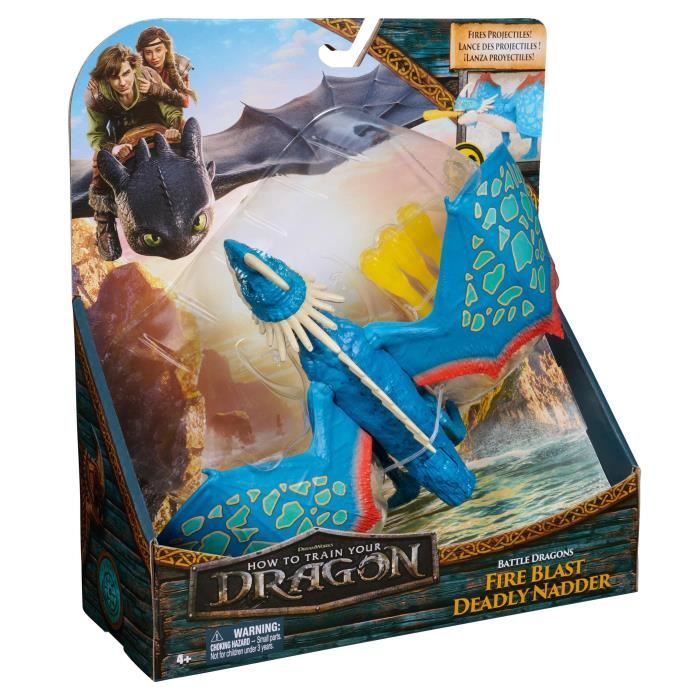 SPIN MASTER FUNCTIONAL DRAGON FIGURE 25 CM STORM Dragons Movie