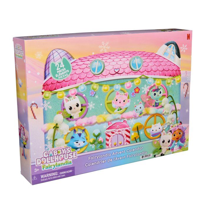 Fairylandia Advent Calendar - Gabby and the Magic House - SPINMASTER - Ages 3 and Up
