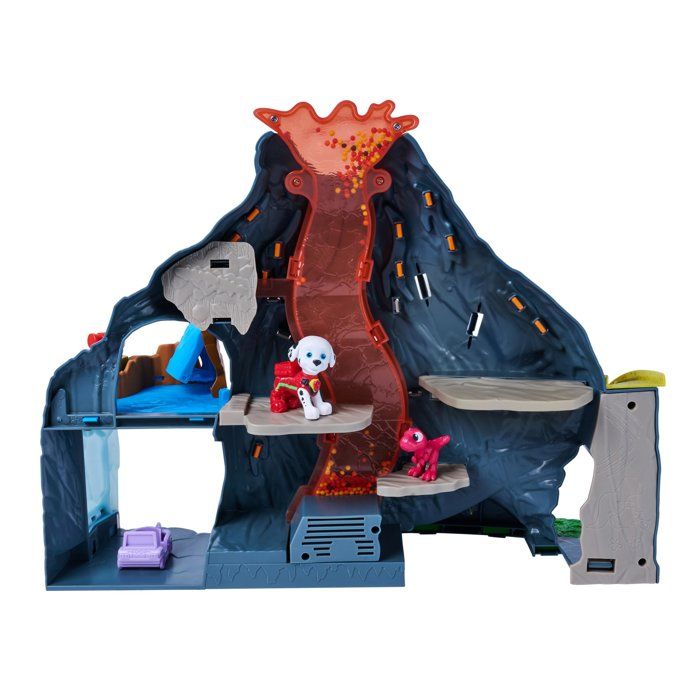 Super Lava Blast Volcano Playset - Paw Patrol: The Movie: Dino Mission - SPINMASTER - Ages 3 and up