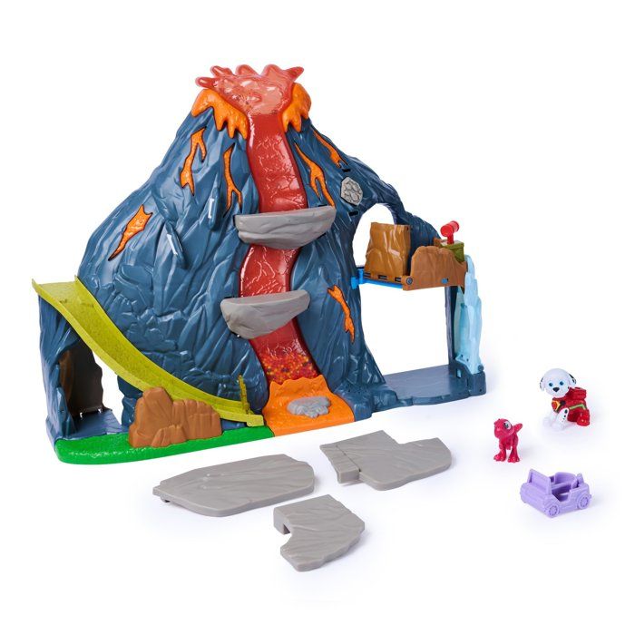 Super Lava Blast Volcano Playset - Paw Patrol: The Movie: Dino Mission - SPINMASTER - Ages 3 and up