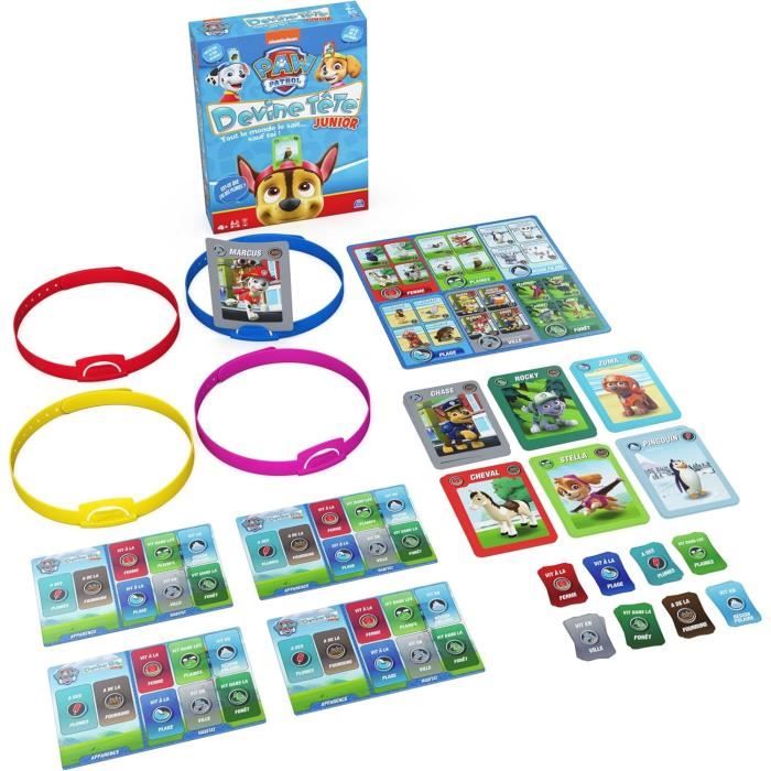 SPIN MASTER GUESS HEAD Paw Patrol