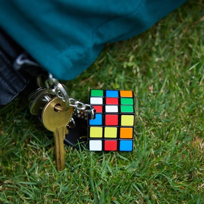 RUBIK'S CUBE 3x3 KEY RING (tray)