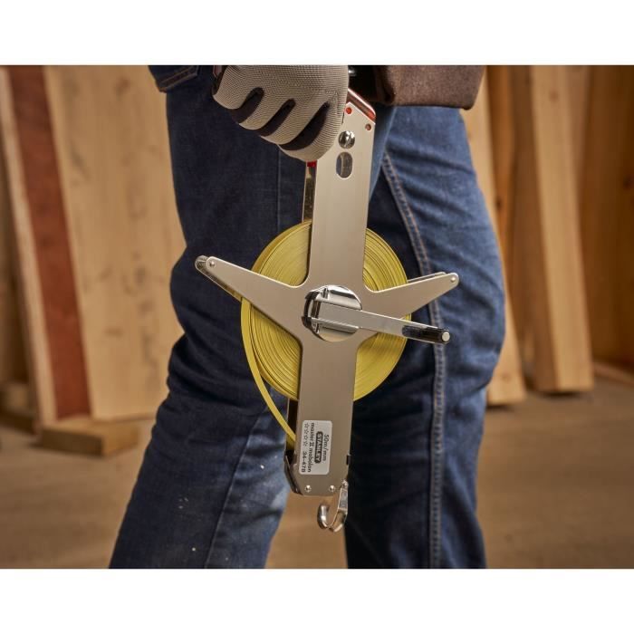 Measure - STANLEY - 1-34-478 - Long - 50 mx 12.7 mm - Steel Tape - Mabolon Master II