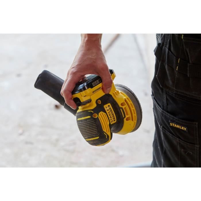 Eccentric Sander - STANLEY FATMAX V20 - SFMCW220B-XJ - Cordless - 18V