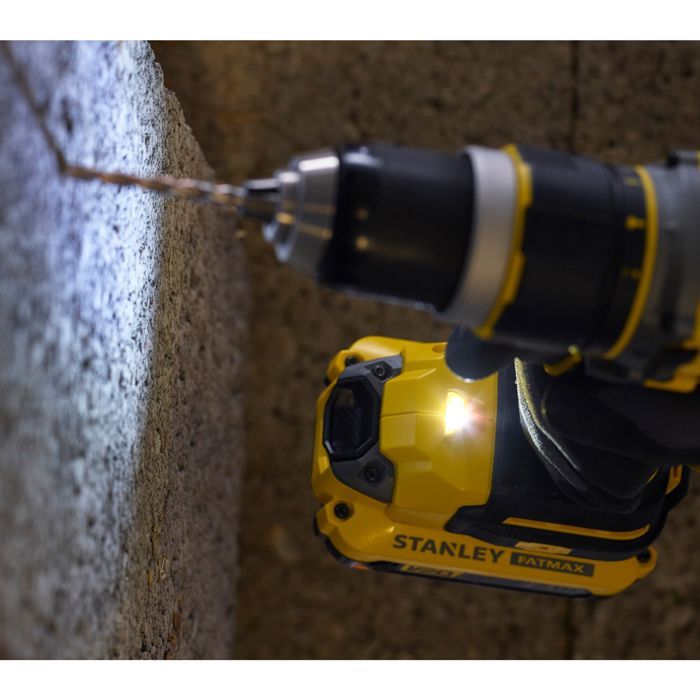 Stanley - V20 Impact drill driver 80 Nm BRUSHLESS - Lithium 18V - 2 4A batteries - SFMCD721M2K-QW