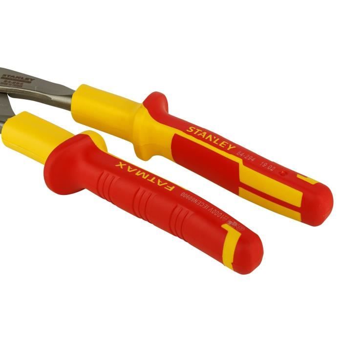 STANLEY 1000v 240mm isolated power strip pliers