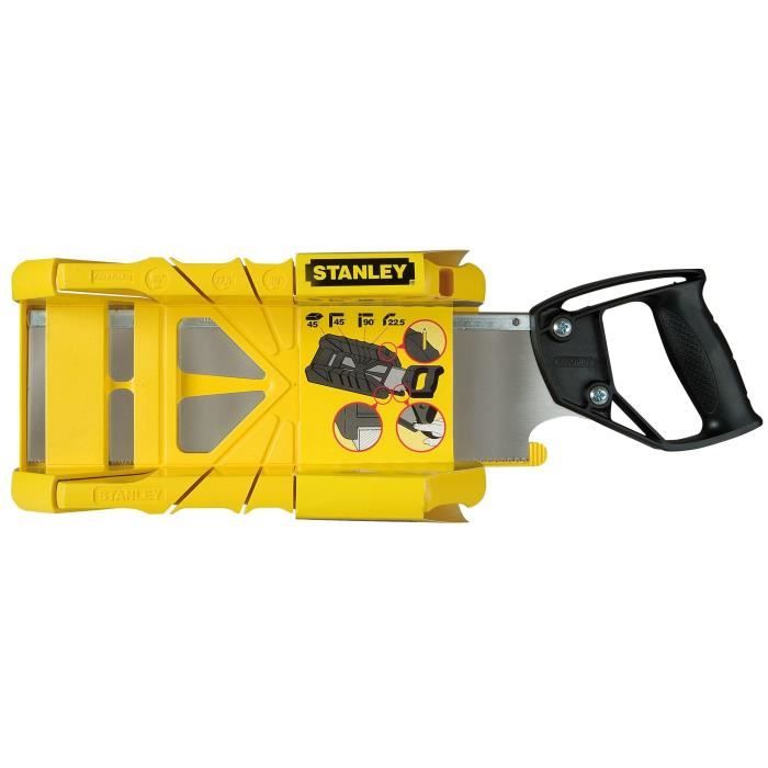 Plastic ABS Holster Cup + Stanley Integrated Back saw - 1-19-800 - 350 mm
