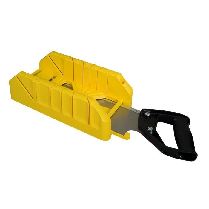 Plastic ABS Holster Cup + Stanley Integrated Back saw - 1-19-800 - 350 mm