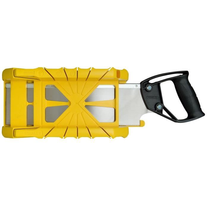 Plastic ABS Holster Cup + Stanley Integrated Back saw - 1-19-800 - 350 mm
