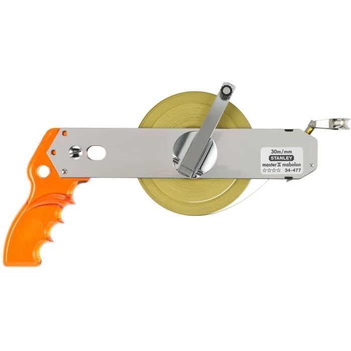 Measure - STANLEY - 1-34-477 - Long - 30 mx 12.7 mm - Steel Tape - Mabolon Master II