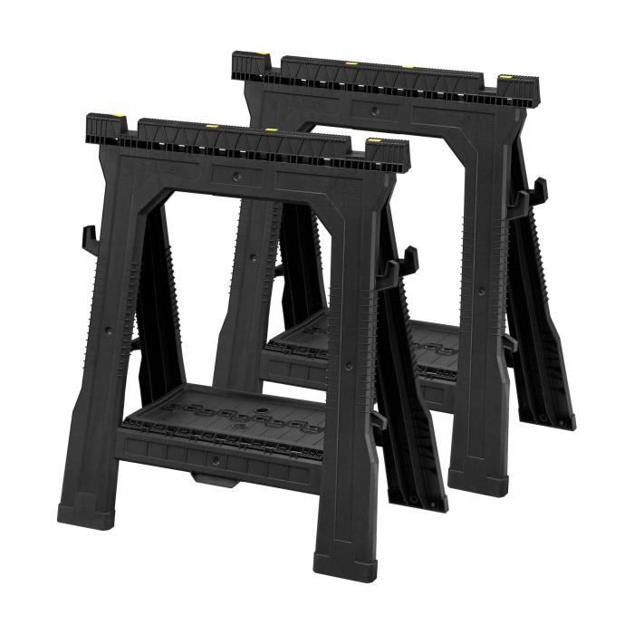 Foldable Tréteau with Stanley plastic foot - STST1-70713 - 2 room game