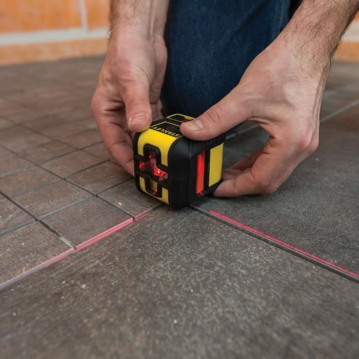 STANLEY LEVEL LASER CROSS + SQUARE CROSS90 - RED