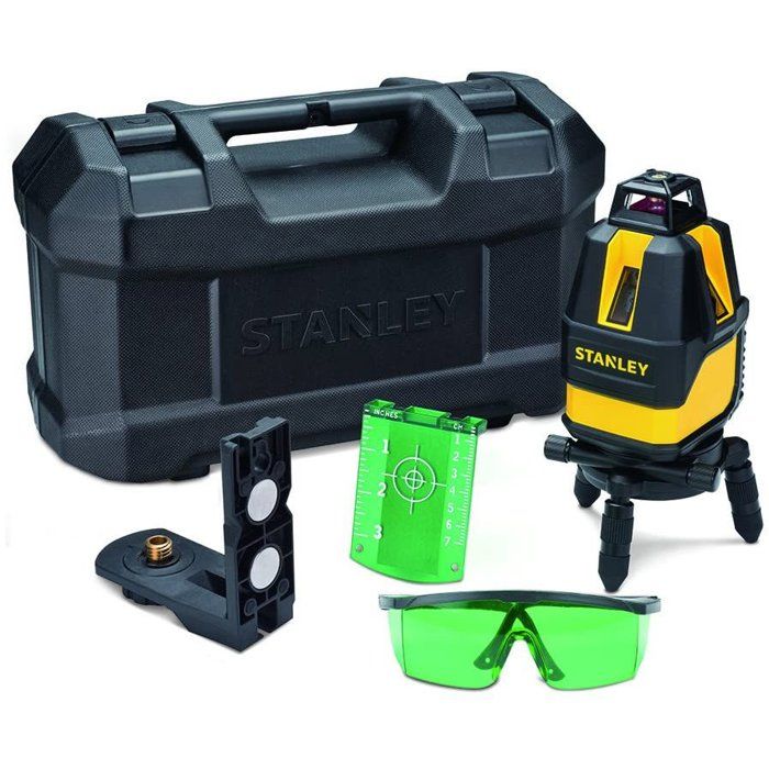 Niveau Laser Multilignes - STANLEY - STHT77524-1 - piles - vert
