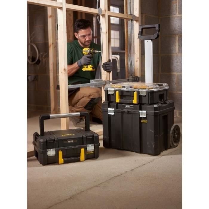 Stanley Fatmax Workshop Trolley Chest 3 Modules FMST1-80103 Modular trolley with handle