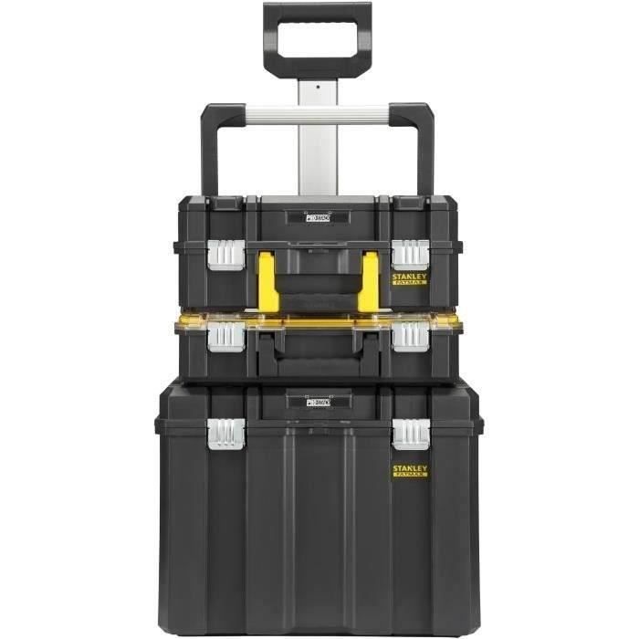 Stanley Fatmax Workshop Trolley Chest 3 Modules FMST1-80103 Modular trolley with handle