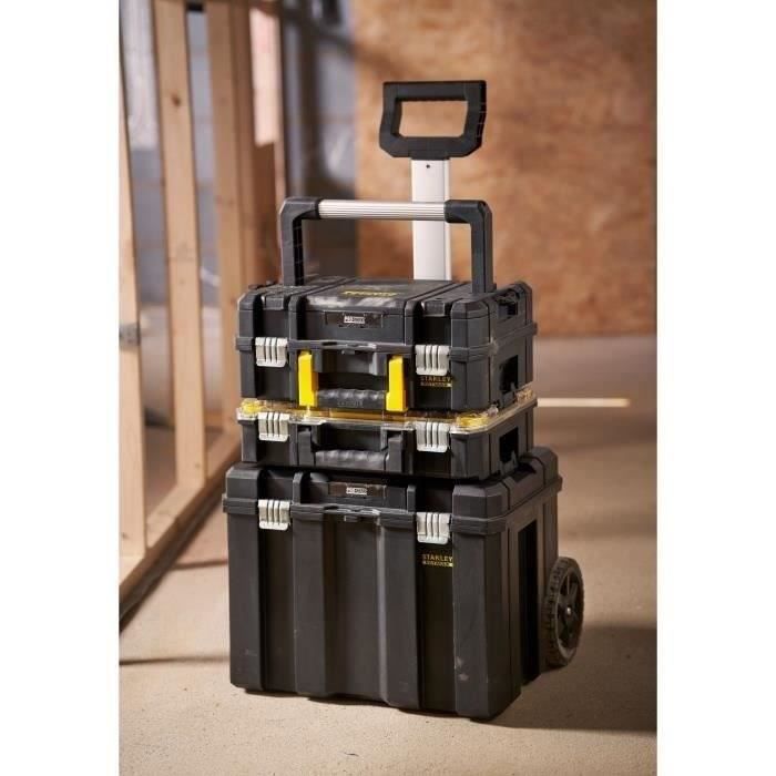 Stanley Fatmax Workshop Trolley Chest 3 Modules FMST1-80103 Modular trolley with handle
