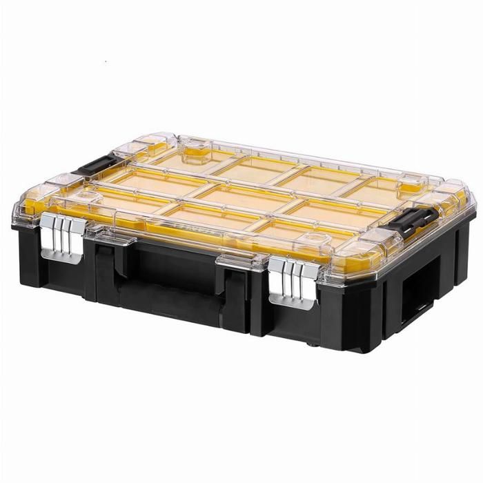 Stanley Fatmax Tstak Large Capacity Organizer - FMST82967-1 - 10 Removable Compartments - Black