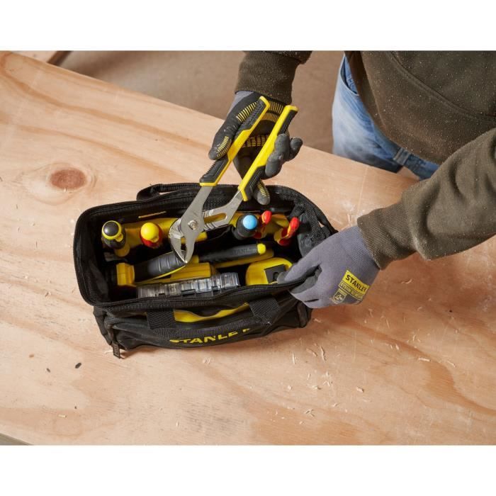 STANLEY 4 compartments empty belt tool holder