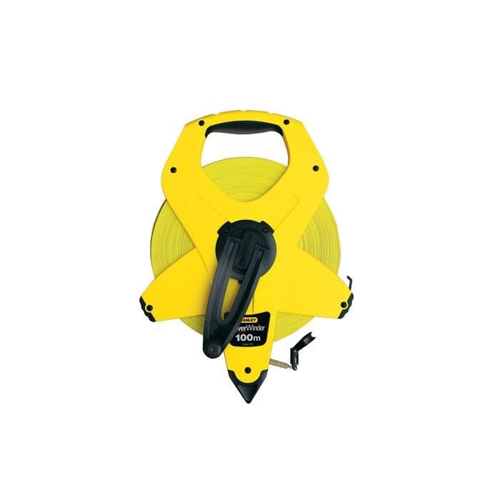 STANLEY Tape Measure 100mx12,7mm Powerwinder