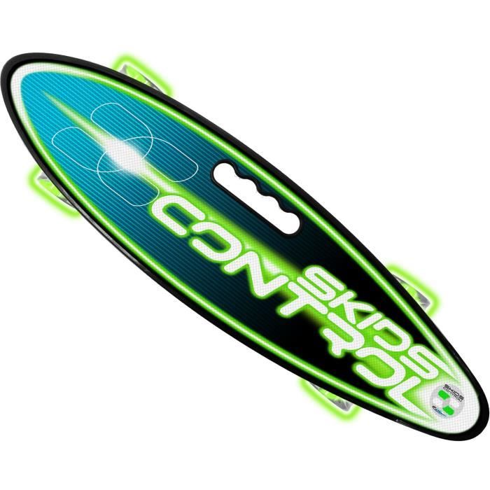 STAMP Skateboard 24 x 7 SKIDS CONTROL with handle and illuminated wheels