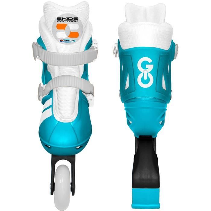 Adjustable inline skates - STAMP - SKIDS CONTROL - Size 30-33 - Unisex