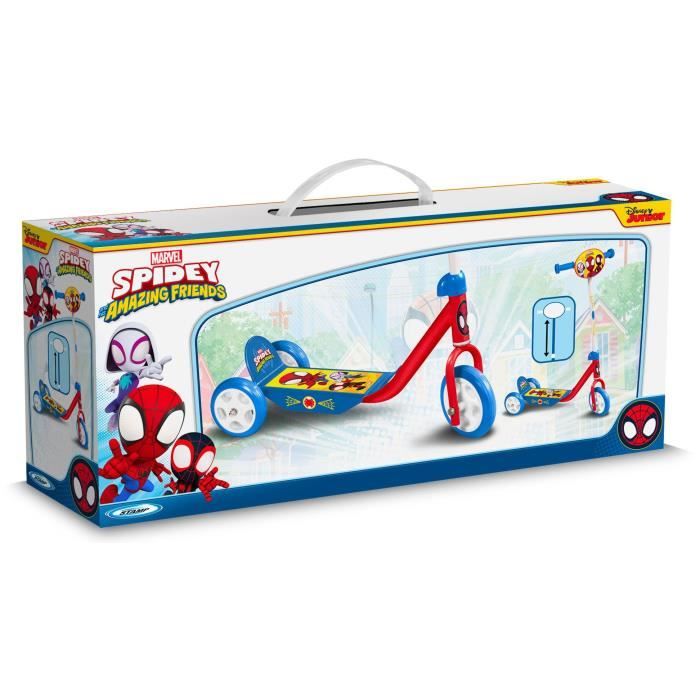 STAMP - 3 wheel scooter - Spidey