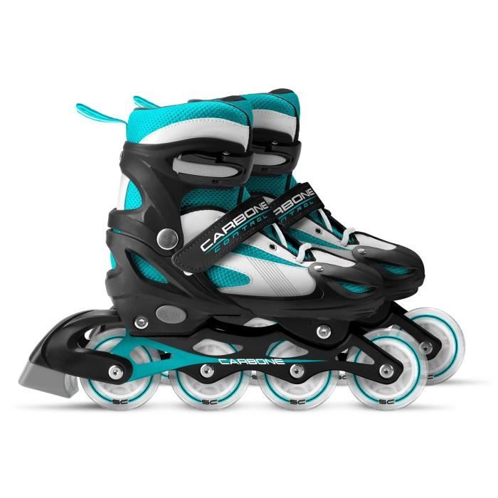 Semi soft In-line adjustable inline roller - size 34-37 - SKIDS CONTROL CARBONE - JK525302