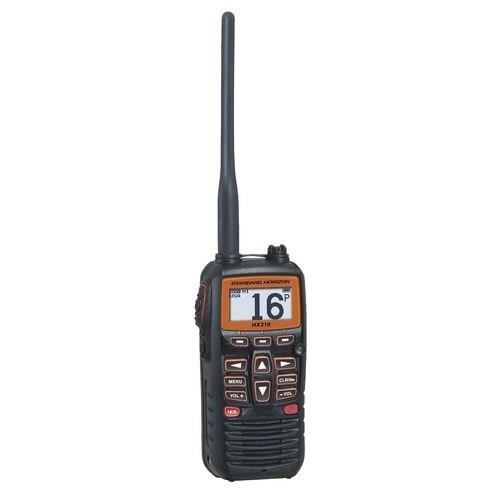 Portable VHF - Standard Horizon - HX210E - Waterproof - floating - 6W