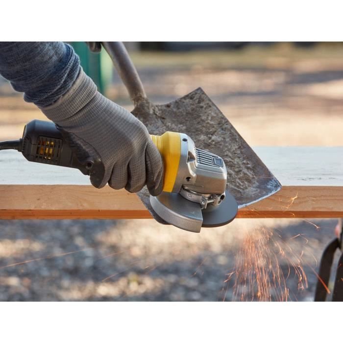 STANLEY FATMAX Angle Grinder - FMEG210-QS - 850W 115 mm - Yellow / Black