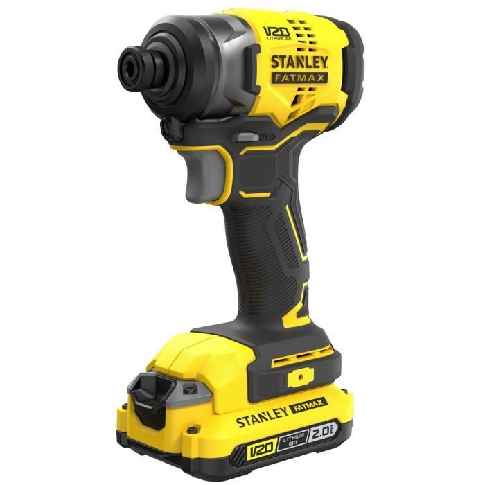 Impact screwdriver - STANLEY FATMAX V20 - SFMCF810D2K-QW - 170 Nm Brushless - Lithium 18V - 2 Batteries 2Ah