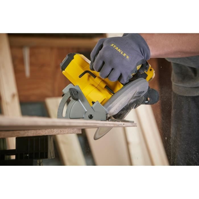 Circular Saw - STANLEY FATMAX V20 - SFMCS500B-XJ - 165 mm - Lithium 18V - Without Battery