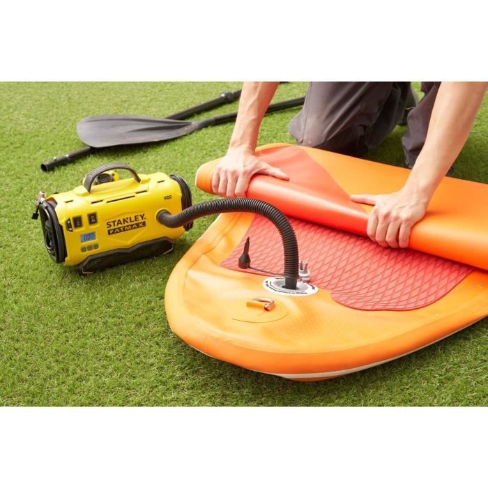 Compressor Inflator - STANLEY FATMAX V20 - SFMCE520B-QW - Lithium 18V - 11 bars - Without Battery