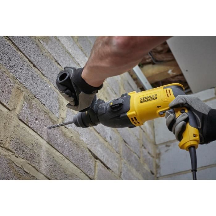 SDS+ hammer drill - STANLEY FATMAX V20 - SFMEH210K-QS - 2.4J - 800W