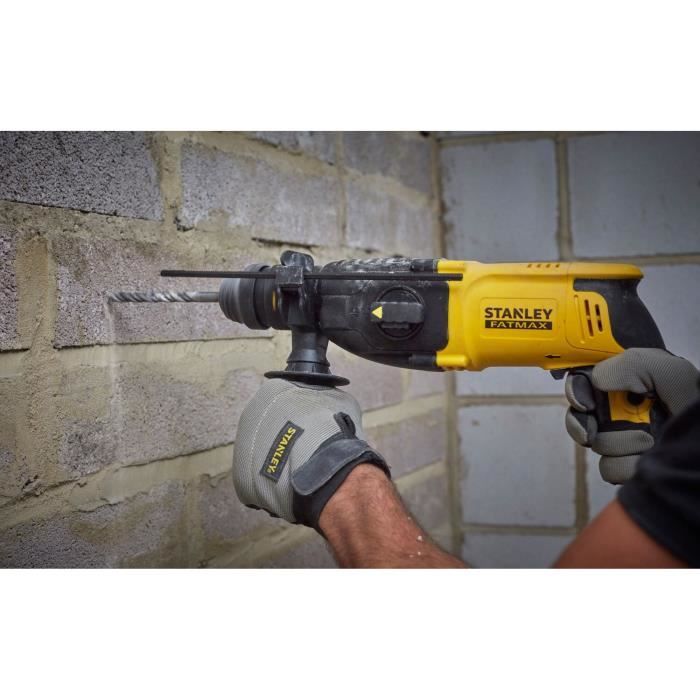 SDS+ hammer drill - STANLEY FATMAX V20 - SFMEH210K-QS - 2.4J - 800W