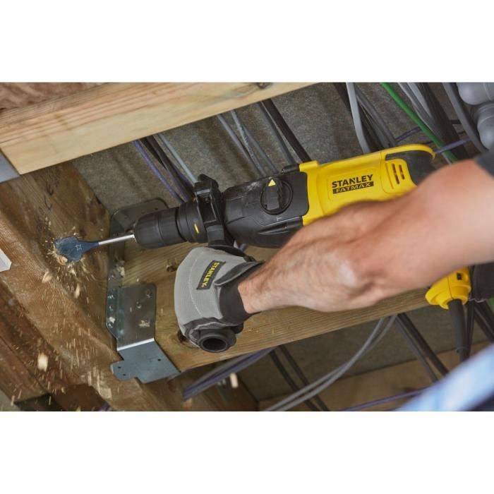 SDS+ hammer drill - STANLEY FATMAX V20 - SFMEH210K-QS - 2.4J - 800W