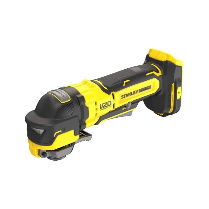 Brushless Oscillating Tool - STANLEY FATMAX V20 - SFMCE510B-XJ - Lithium 18V - Without Battery