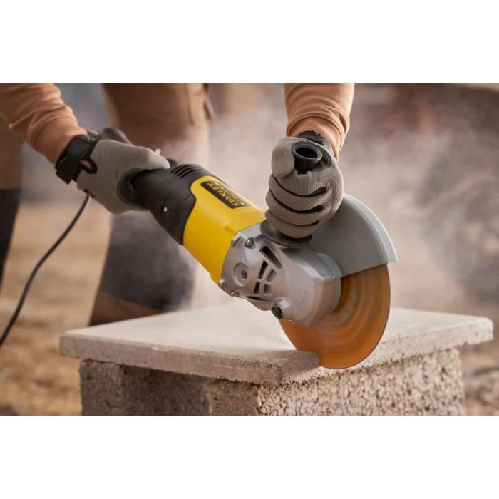 1-hand grinder 230mm - 2000W - Ø 230mm, 6500 rpm, 3-position side handle - STANLEY FATMAX, FMEG232-QS
