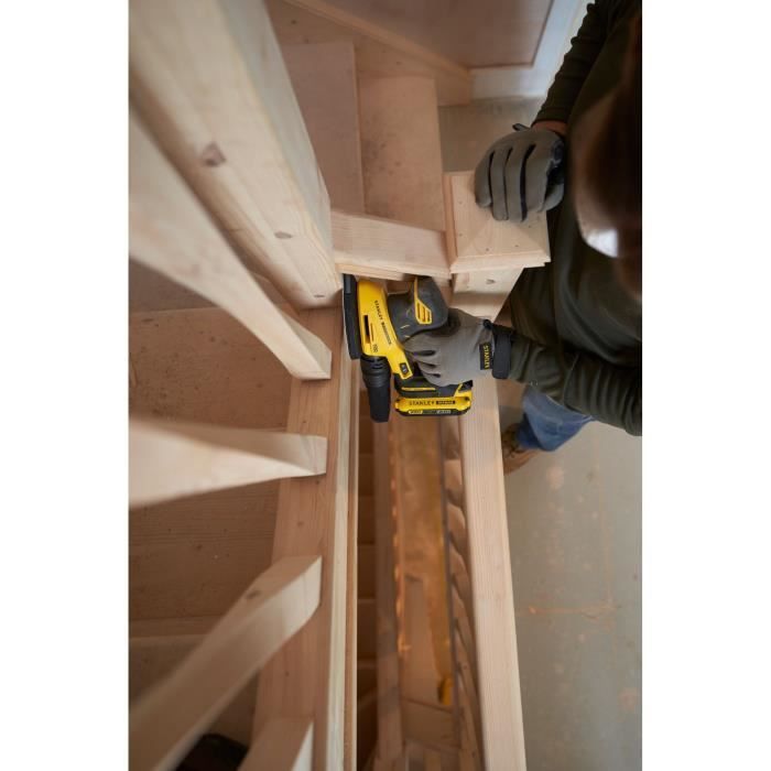Finishing sander - STANLEY FATMAX V20 - SFMCW221B-XJ - Lithium battery (without) - 18V