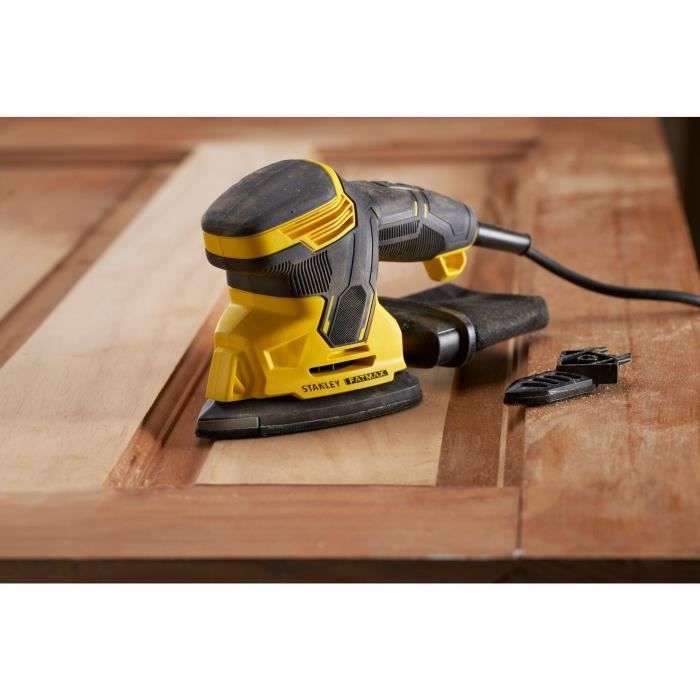 Finishing sander + 1 Abrasive - Electric - STANLEY FATMAX - SFMEW210S-QS - 120W